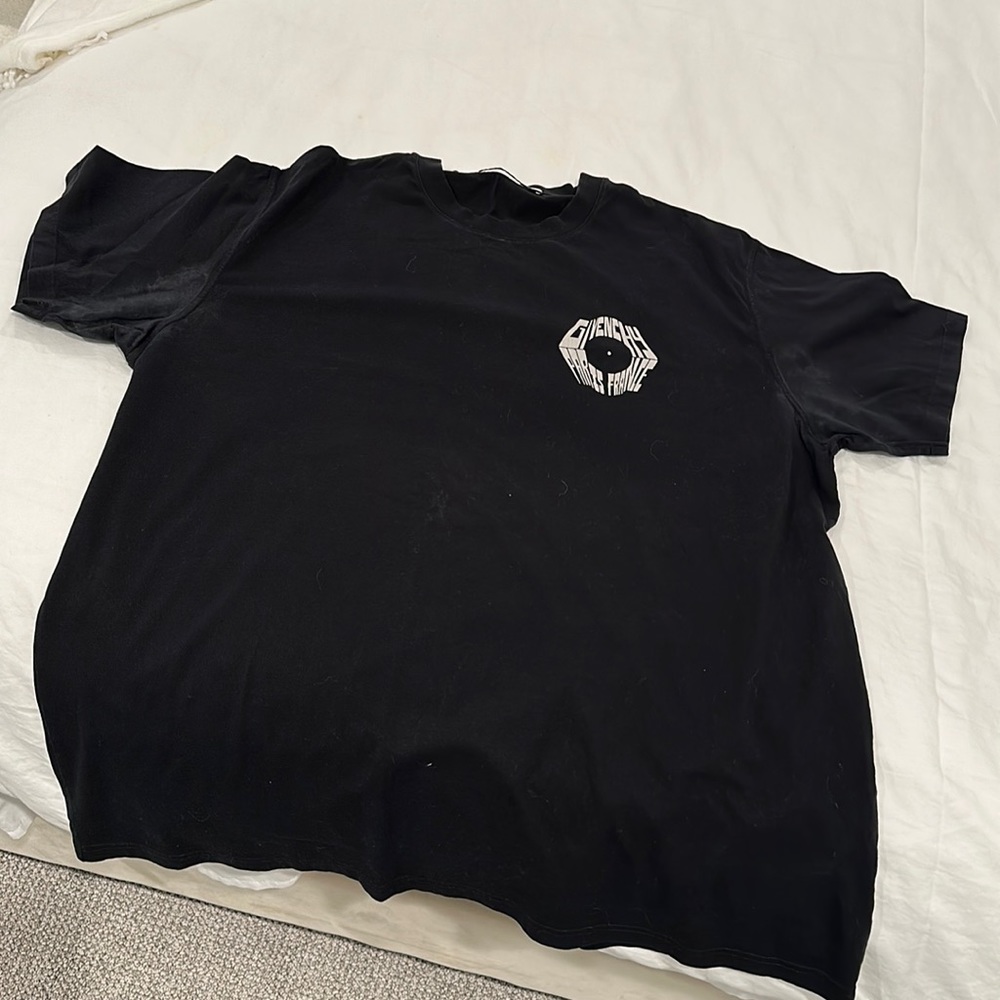 Givenchy shirt front and back images